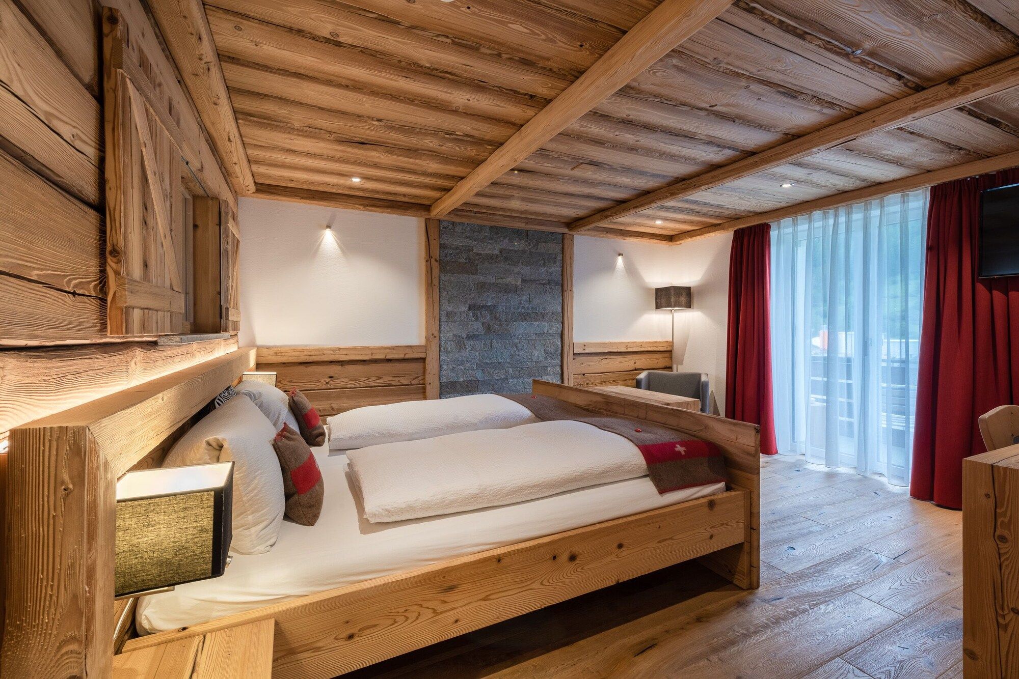 Hotel Crusch Alba - Zernez - Habitación