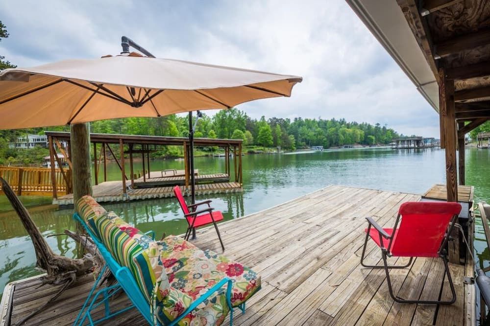 Private Lakefront Home - Morganton - Patio