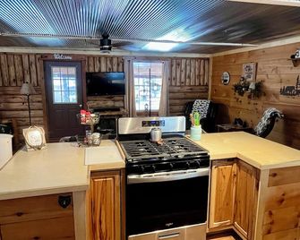 Bear Den Log Cabin - Wetmore - Kitchen