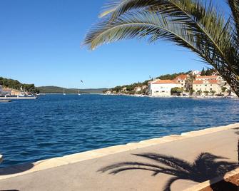 Villa with Private Pool And Sea Views 40 Meters From The Sea island Brac - Milna (Brač) - Pool