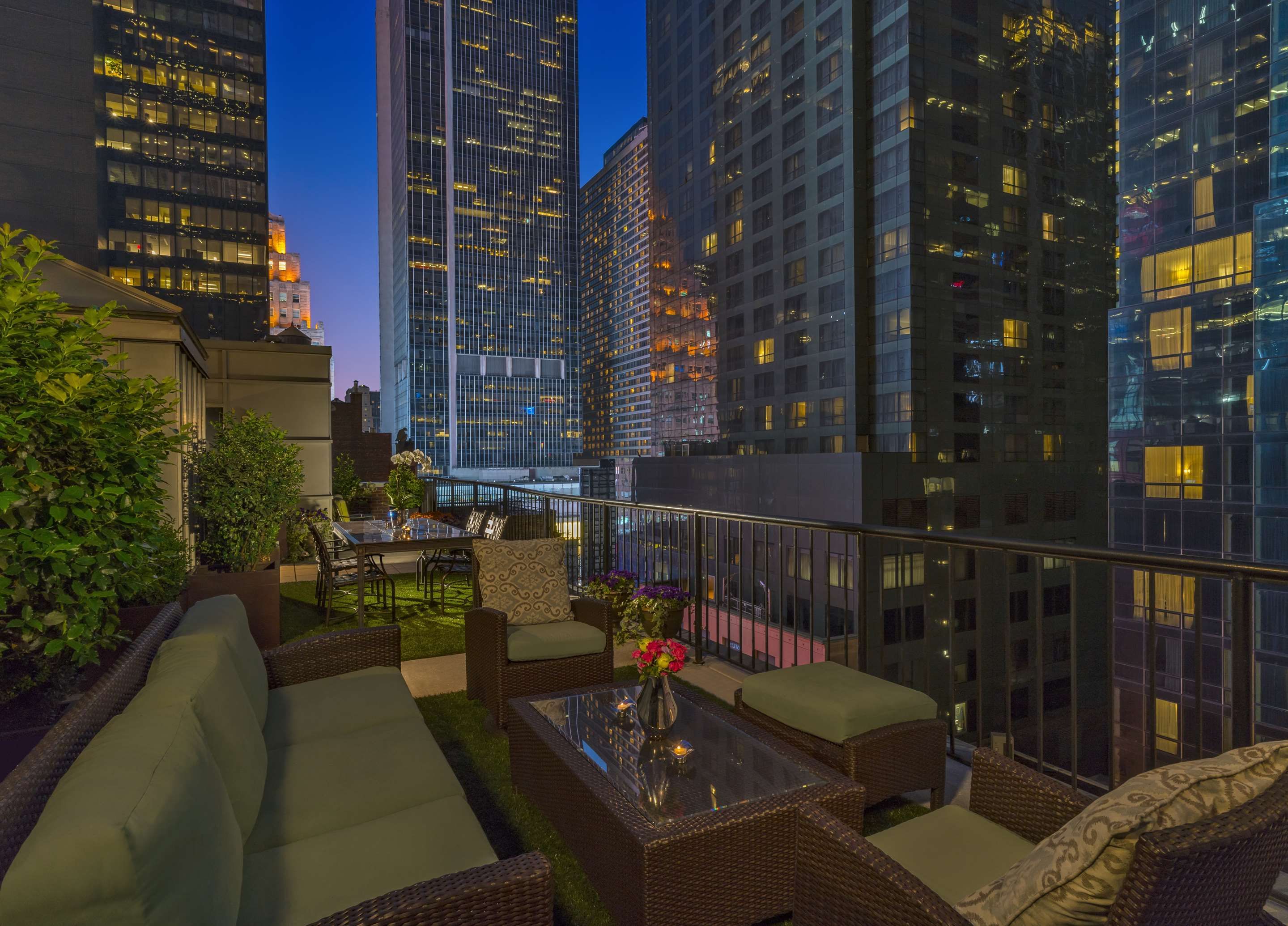 Balcony view of The Chatwal