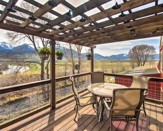 Lovely Livingston Loft with Mountain and River Views! - Livingston - Balcony