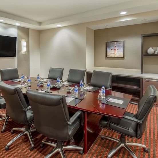 Conference room view of Hyatt House Denver Downtown