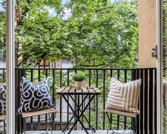 Top standard apartment in the heart of Oslo - Oslo - Balkon
