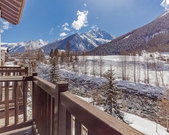2 bedroom stunning home in Cogne AO - Cogne - Balkon