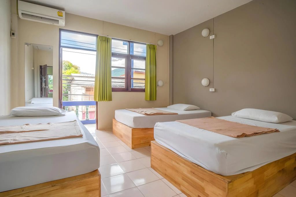 Echo Beach Hostel - Ko Pha Ngan - חדר שינה