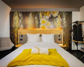 Citotel Du Musee-gare - Mulhouse - Bedroom