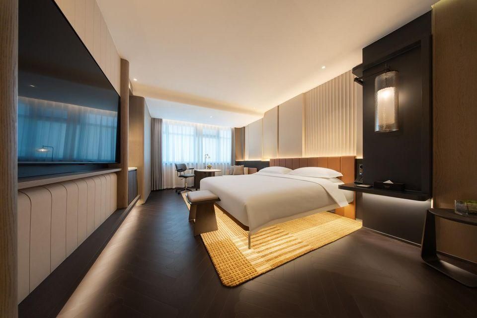 Shandong Litian Hotel - ז'ינאן - חדר שינה