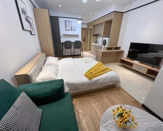 Hefei Ke Mu Langju Apartment - Hefei - Bedroom