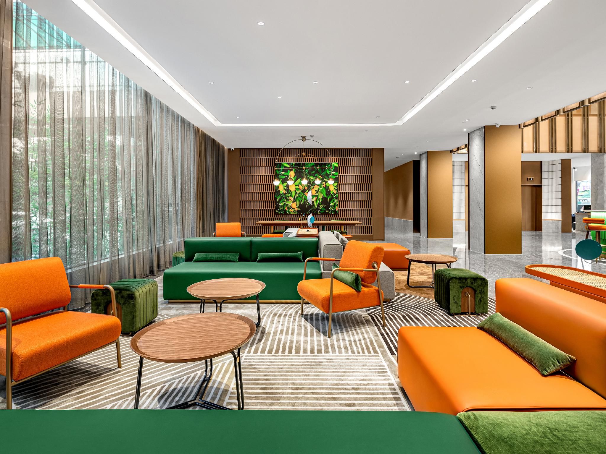 Orange Hotel Ningbo Railway Station Lianfeng Road - Ningbo - Salon