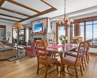 Shooting Star Lodge At Deer Valley Resort - Two Bedroom Residence #103 Condo - Park City - Phòng ăn