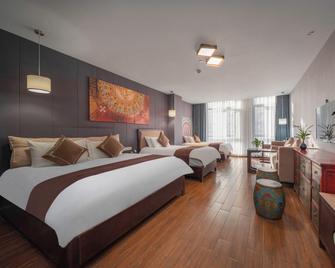 Grand Cozy Hotel (Nanjing Xinjiekou) - Nanjing - Bedroom