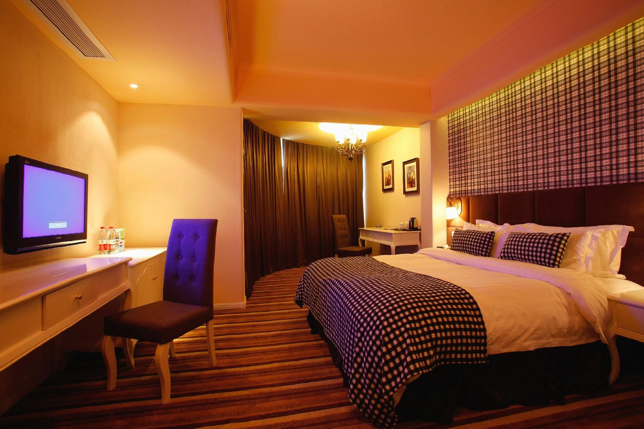 Aoting Garden Hotel - צ'נגדו - חדר שינה