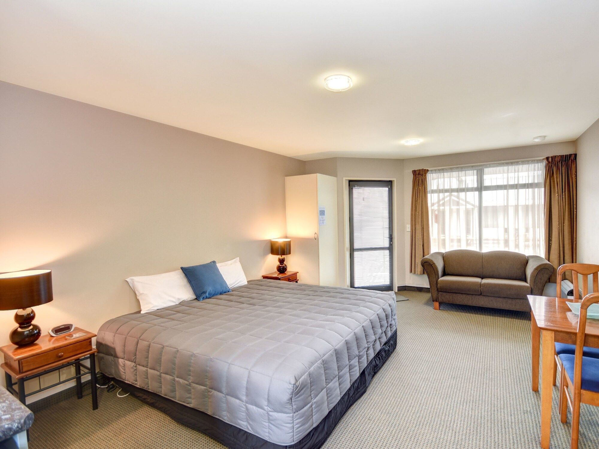 Bonnie Knights Motel Mosgiel - דנידין - חדר שינה