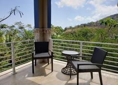 Villa Indigo Sunny 1BR Apartment in Private Gated Estate - Saint Thomas Island - Balcony