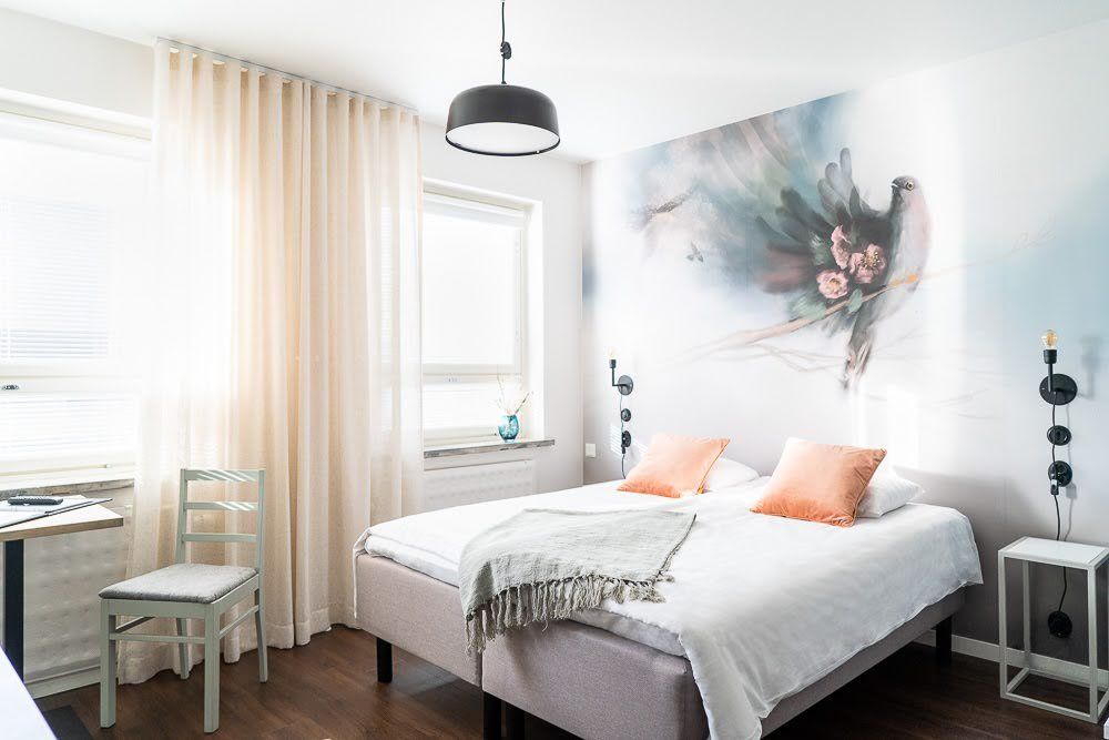 Lietsu Boutique Aparthotel - Joensuu - Ložnice
