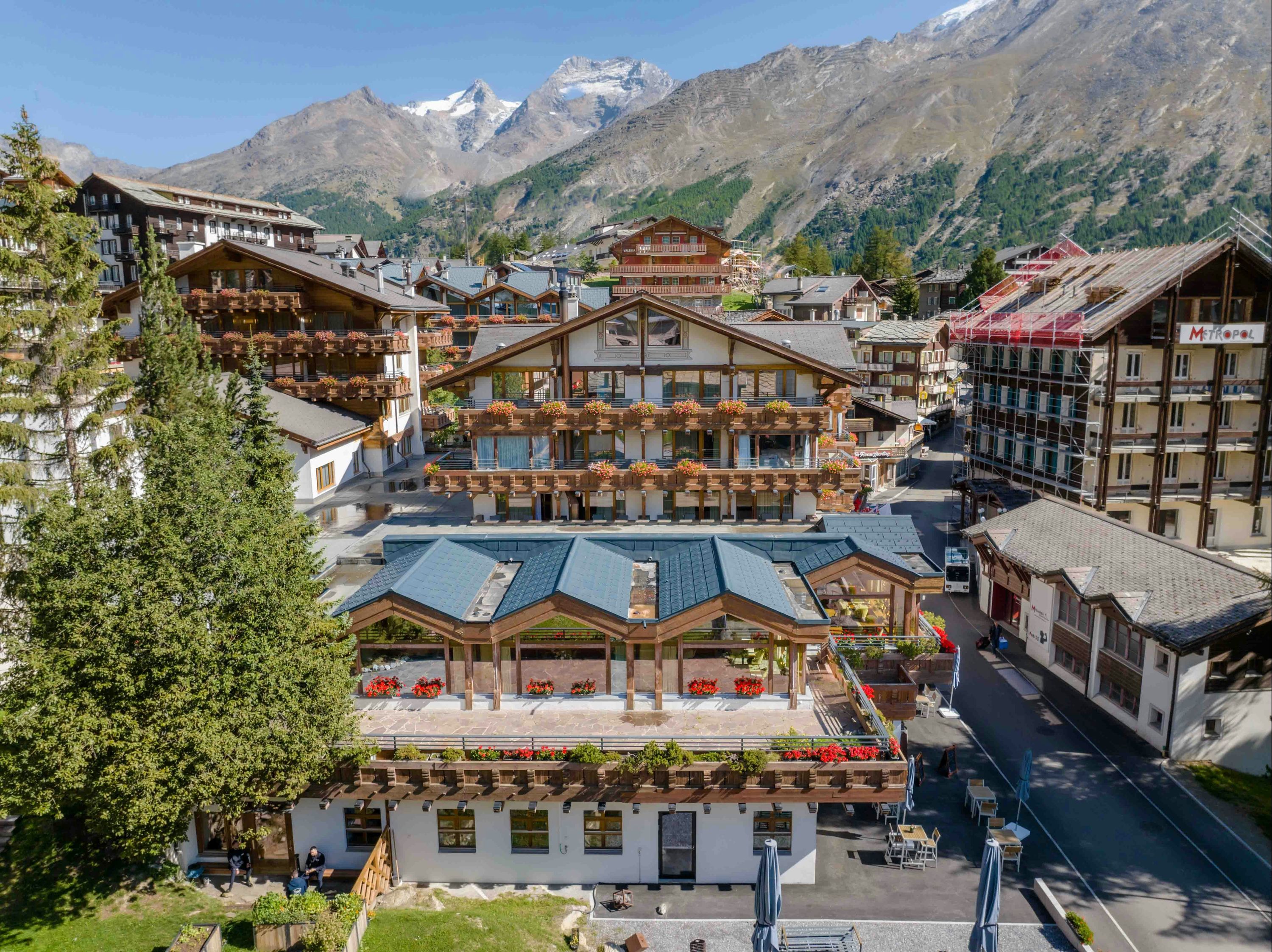 Walliserhof Grand-Hotel & Spa Relais & Châteaux - Saas-Fee - Gebäude