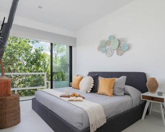 Sunsetviewph+privpool+near Beach&town+rooftop+50mb - Tulum - Bedroom