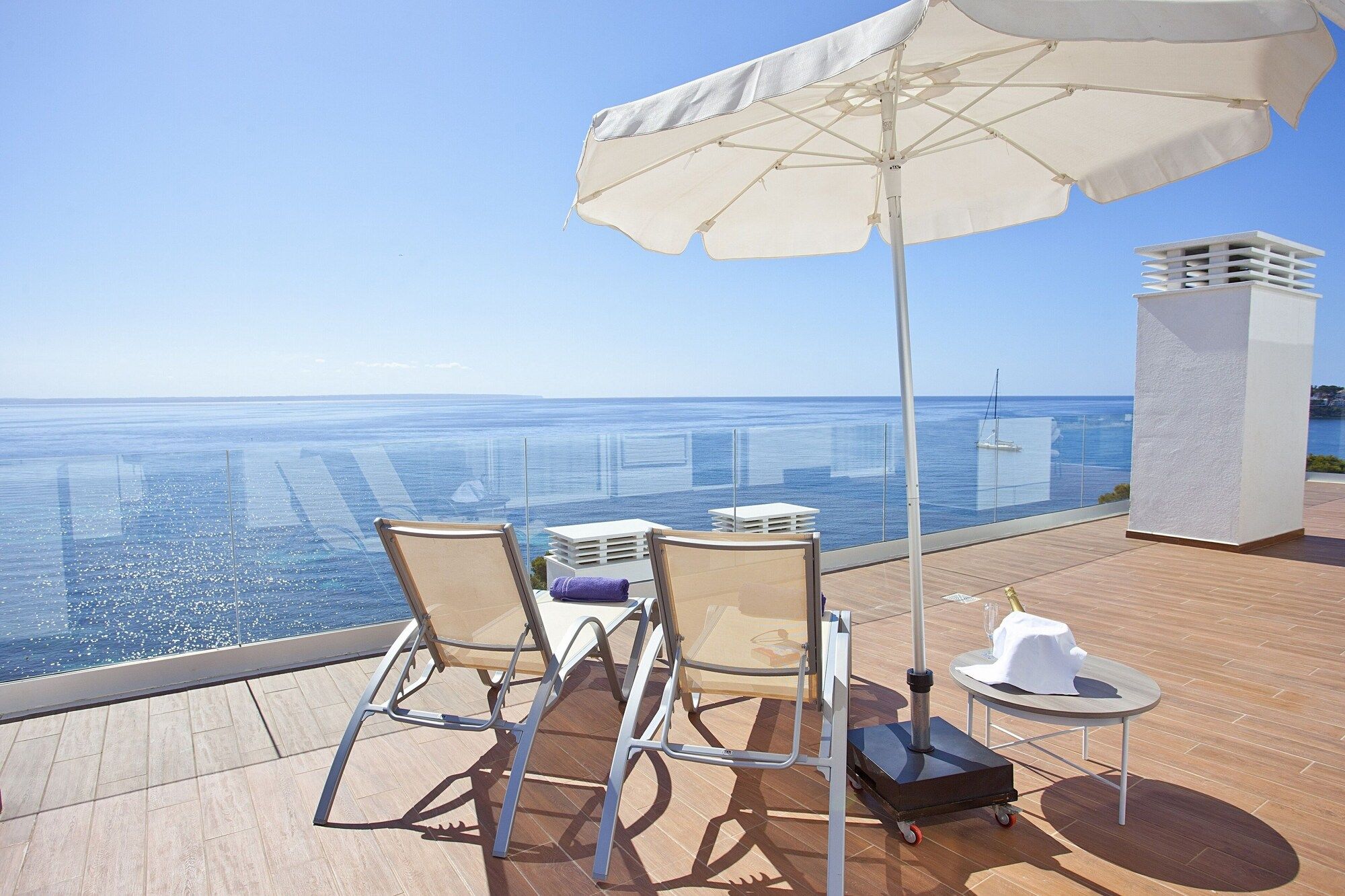 أبارتهوتل بونينت مار - بالما نوفا - شرفة