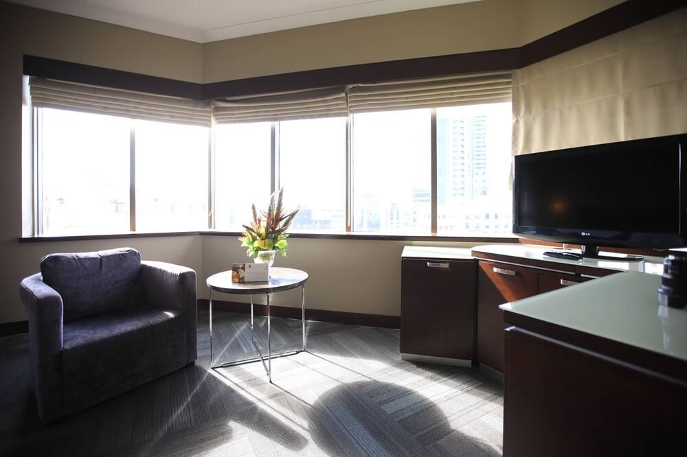 Living room view of Kaya Prestige