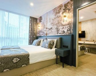 Kaya Home Hotel - Trabzon - Bedroom