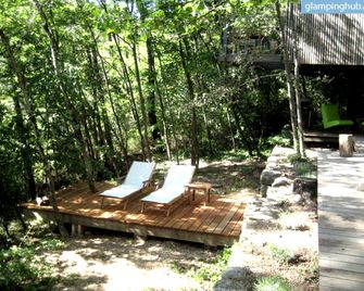 La Cabane de Luca - Vinezac - Патіо