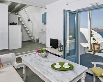 Aura Marina Apartments Santorini - Akrotiri - Living room