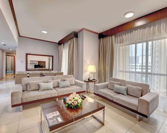 Suha Jbr Hotel Apartments - Dubai - Living room