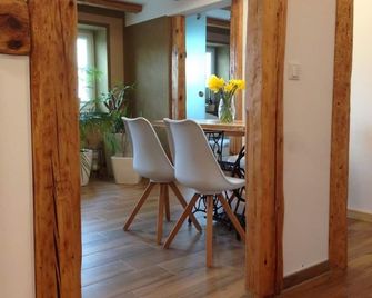 Cozy vacation apartment in the immediate vicinity of Weimar - Weimar - Phòng ăn