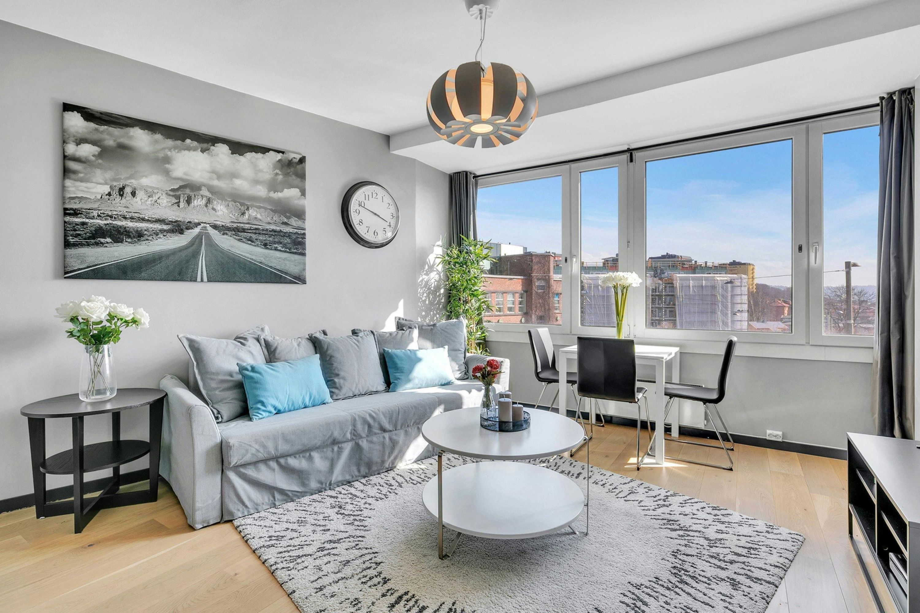 Forenom Serviced Apartments Oslo Rosenhoff - אוסלו - סלון