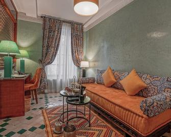 Algilà Fes Riad Medina Charme Hotel - Fez - Huiskamer