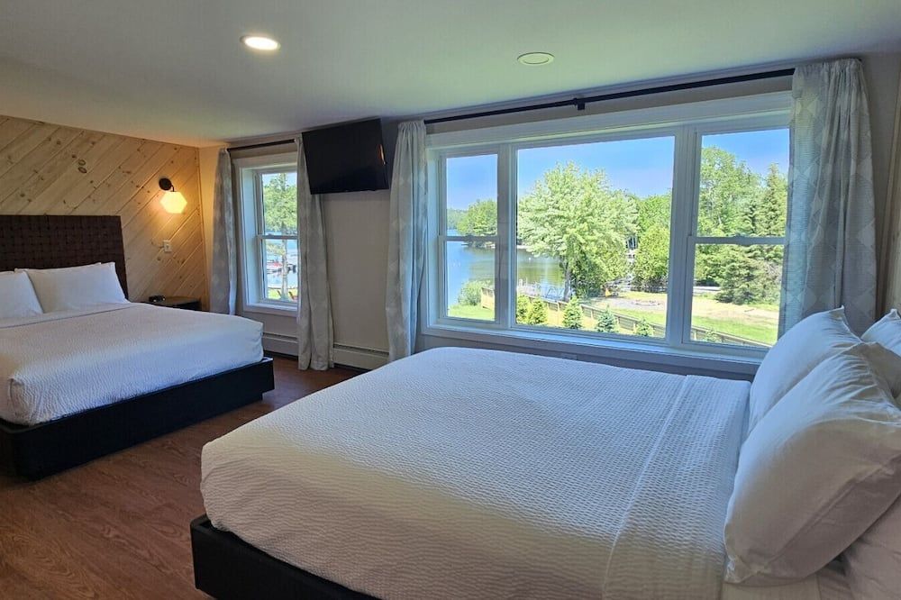 Juniper Motel-Deluxe Double Queenrm7pet Friendlylake Access - Greenville - Habitación