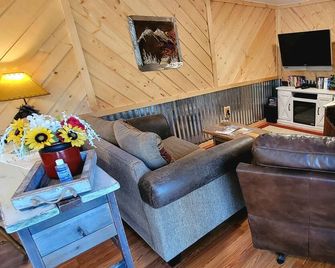 The Bunkhouse in the Pines, the Cozy Western Cabin in the Forest - Woodland Park - Obývací pokoj