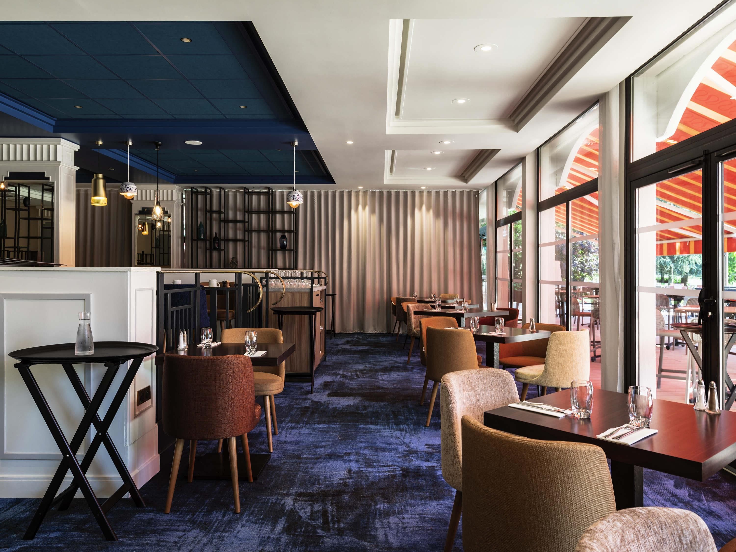 Mercure Aix-les-Bains Domaine de Marlioz - Hôtel & Spa - אקס לה-באן - מסעדה