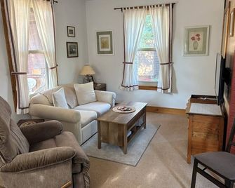 Cozy & Comfortable 1BD Cabin in Nederland ~ Walk to Downtown - Nederland - Living room