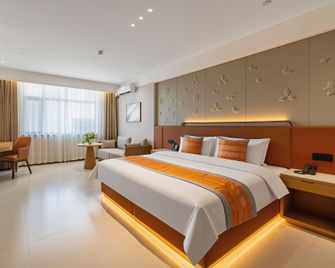 Hongrui Meihua Hotel (Kailai Xinyue Branch) - Xinzhou - Schlafzimmer