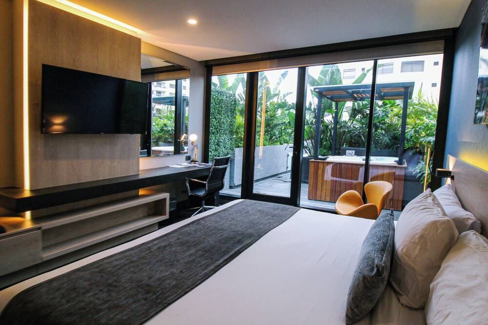 كوارتز هوتل آند سبا - تيجوانا - غرفة نوم