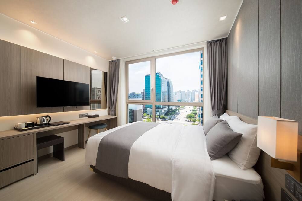 Utop Boutique Hotel and Residence - Kwangdžu - Ložnice