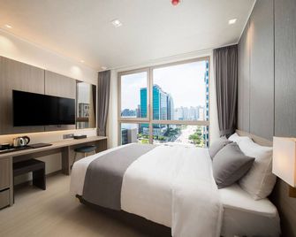 Utop Boutique Hotel and Residence - Kwangdžu - Ložnice