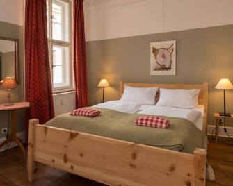 ثيوفانوس سويتن آم كونستهاوس - كويدلينبورغ - غرفة نوم