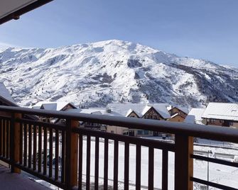 Location Valmeinier 1900. 8 Couchages - Valmeinier - Balcon