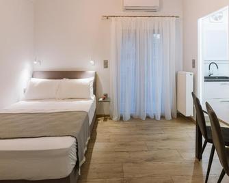 Minimal apartment on the shadow of the Acropolis - Ateny - Sypialnia
