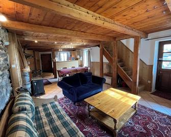 Chez Leone, Atmospheric original stone chalet in Meribel - Les Allues - Phòng khách