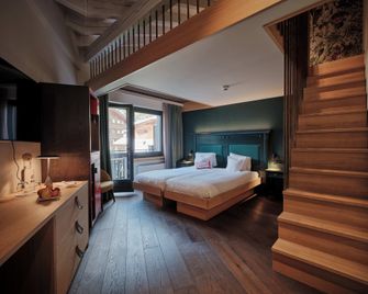 National Zermatt - Matterhorn Views, Sunnegga Gateway & Spa - Zermatt - Soveværelse