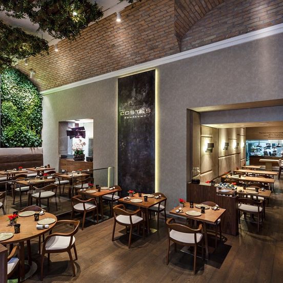 Restaurant view of Prestige Hotel Budapest