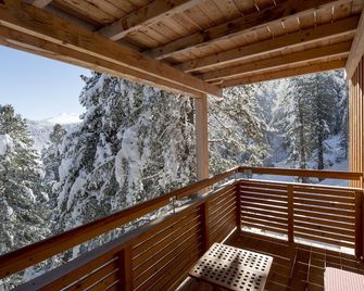 Chalet # 28 with sauna and indoor whirlpool - Turrach - Balcon
