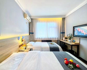 88 Selected Hotels (Hengshui High School Branch) - Hengshui - Bedroom