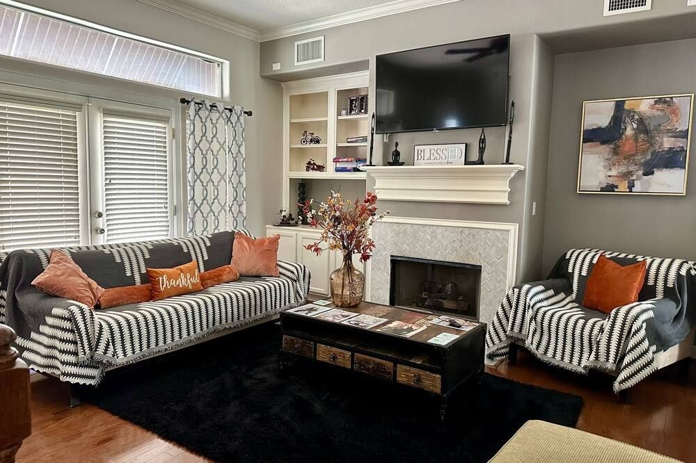 EnjoyThanksgiving! Six Michelin Restaurants, Theater, Museum, Zoo and more! - هيوستن - غرفة معيشة