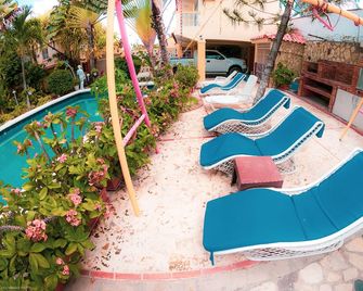Residence Tropical Garden - Cozy Family Apartment (1) - Boca Chica - Piscine