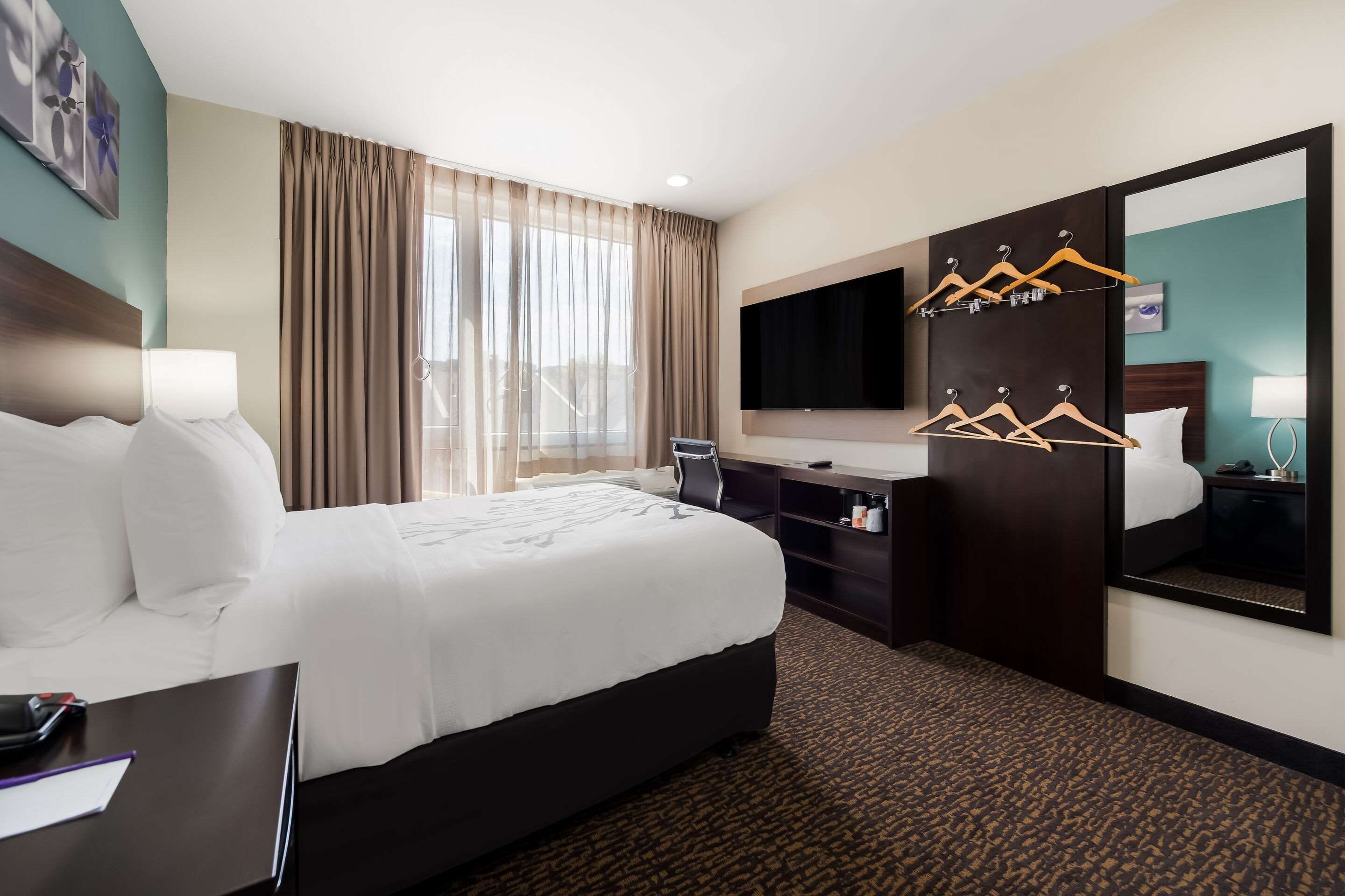 Sleep Inn Brooklyn - Sheepshead Bay - بروكلين - غرفة نوم